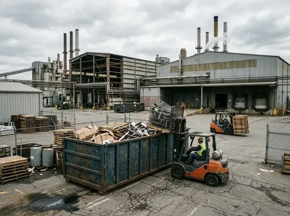 industrial-factory-scrap-conta-003 — frequently asked questions, Cheap Roll-off Dumpster Rentals in Byrnes Mill, MO